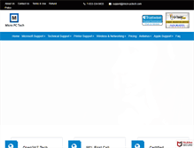 Tablet Screenshot of micro-pctech.com